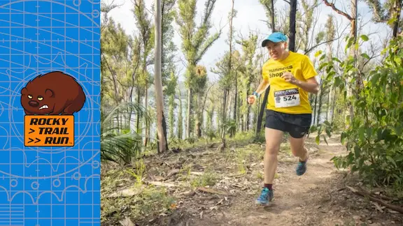 Rocky Trail Run | Jetblack Wild Wombat Mogo NSW