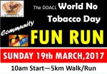 The World No Tobacco Day Fun Run